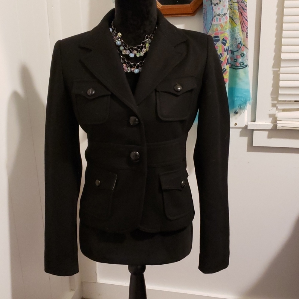 Black wool  Zara jacket